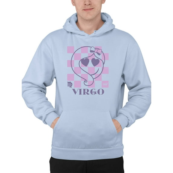 Virgo Emoji Zodiac Charm - Unique Horoscope Design Men's Hoodie