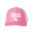 thumbnail image 1 of Virgo Hat, Virgo, Trucker Hat, Adjustable, 10 Different Colors!, Gift For Virgo, Horoscope Hat, Astrology Hat, Virgo Apparel, White Text, Hot Pink/White, 1 of 1