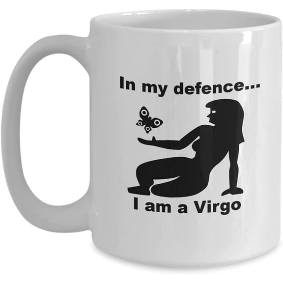 Virgo Mug, Zodiac Mugs, Virgo Coffee Mug, Funny Virgo Birthday Mug,Tea Cup,