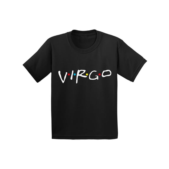 Virgo Shirt for Girls Boys - Toddler Zodiac Sign - Birthday Gifts 2T 3T 4T 5T 6T
