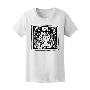 Virgo Sketch Tee Women's -Image by Shutterstock