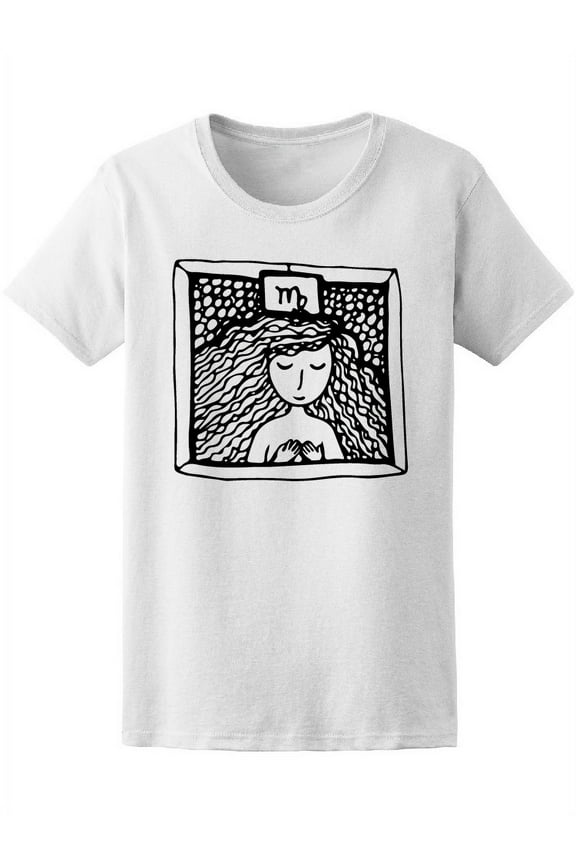 Virgo Sketch Tee Women's -Image by Shutterstock