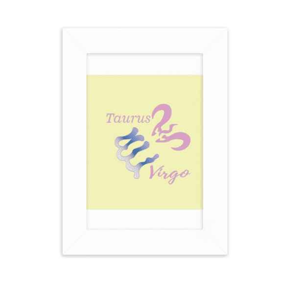 Virgo Taurus Constellation Desktop Photo Frame Picture Display Decoration Art Painting