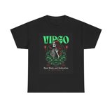 February Astro Sign Virgo Zodiac Astrology Sign Graphic T Shirt Unisex Heavy Cotton Tee ...