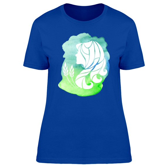 Virgo Zodiac Green Tee Women's -Image by Shutterstock