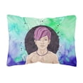 thumbnail image 1 of Virgo Zodiac Sign Canvas Fabric Decorative Pillow, 1 of 3