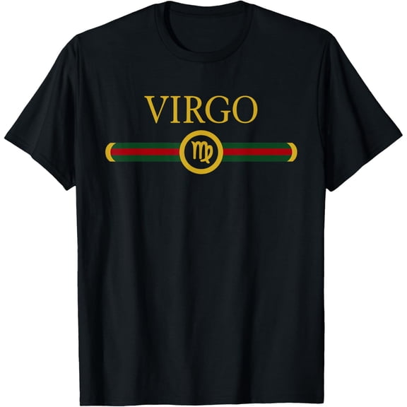 Virgo zodiac sep August birthday Graphic art Virgo sign T-Shirt