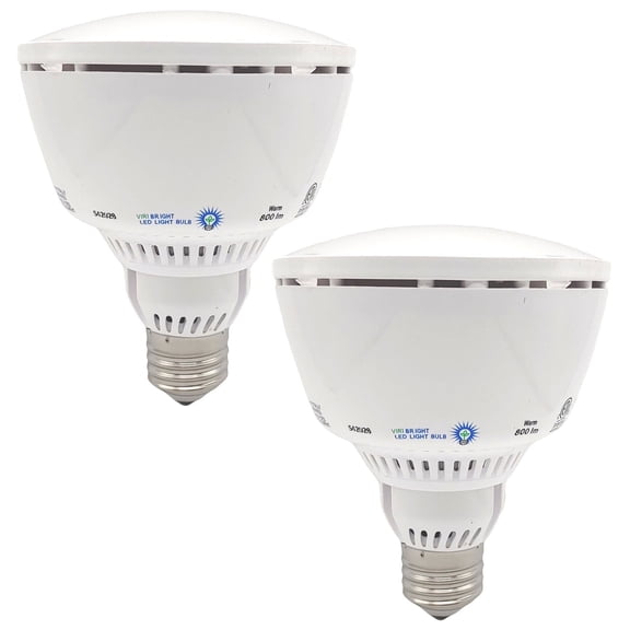 Viribright® 50W Equivalent PAR30 LED Flood Light Bulbs, 2700K, E26 (2-Pack)