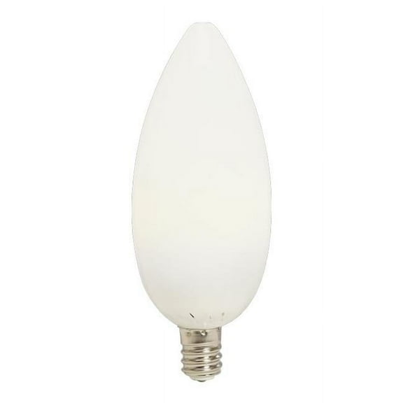 Viribright 74557 LED Benchmark II 3.2 watt Chandelier E12 Base Frosted Cover Cool 6000K 288 Lumens