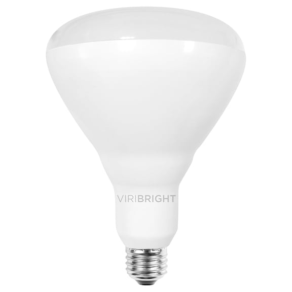 Viribright BR40 LED Bulb, E26, Screw Base, 75W Equivalent, 1400 Lumens, Dimmable, Daylight 6500K