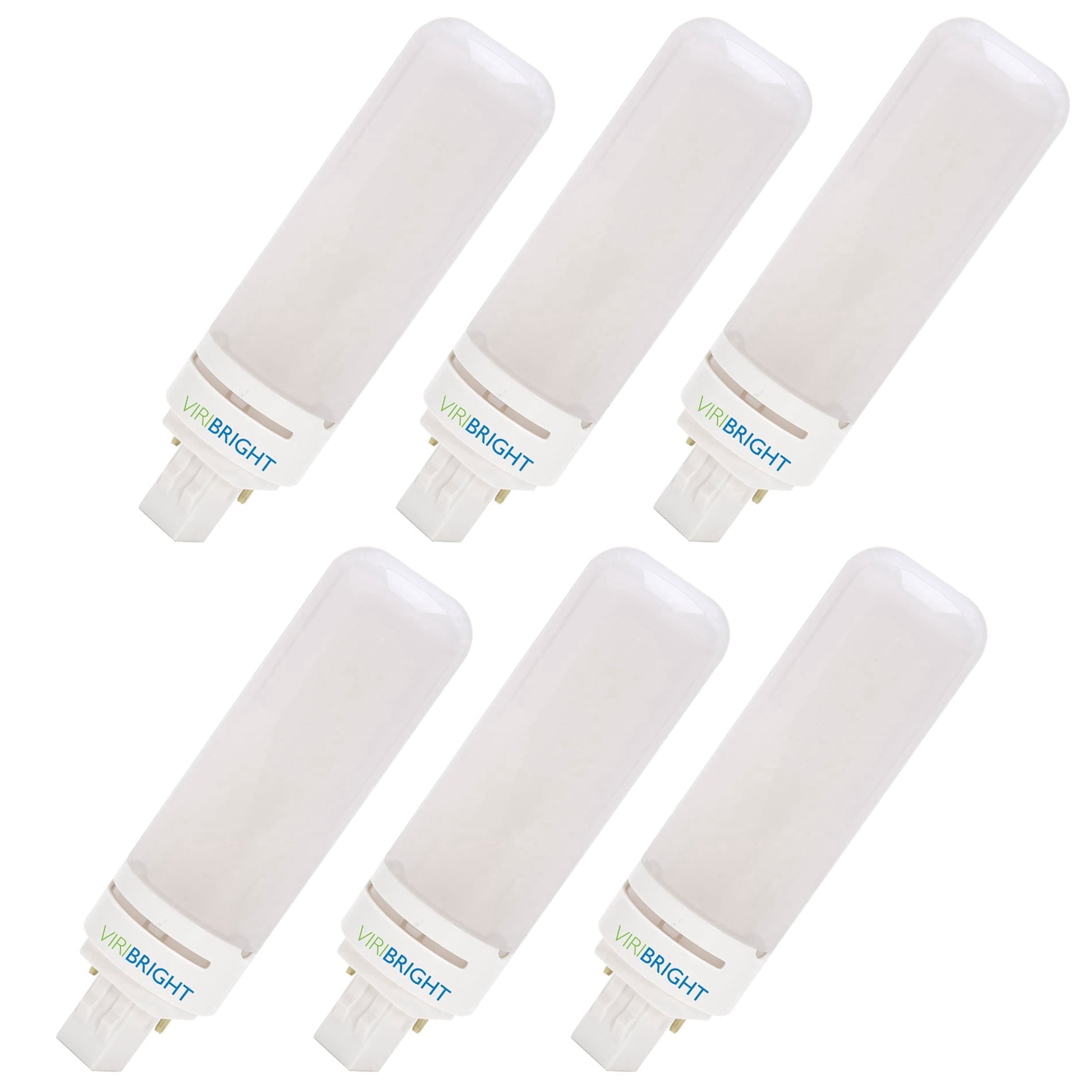 Pl Led Bulb Viribright® PL LED Bulb, 15-18 Watt Equivalent, G24D-2Pin, Soft White ...