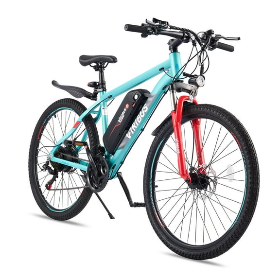 Viribus 26" Electric Bike for Adults 350W Mountain eBike with 48V Battery Dual Disc Mint