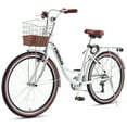 thumbnail image 1 of Viribus 26'' Womens 7 Speed Basket Beach and City Cruiser Bicycle, 1 of 10