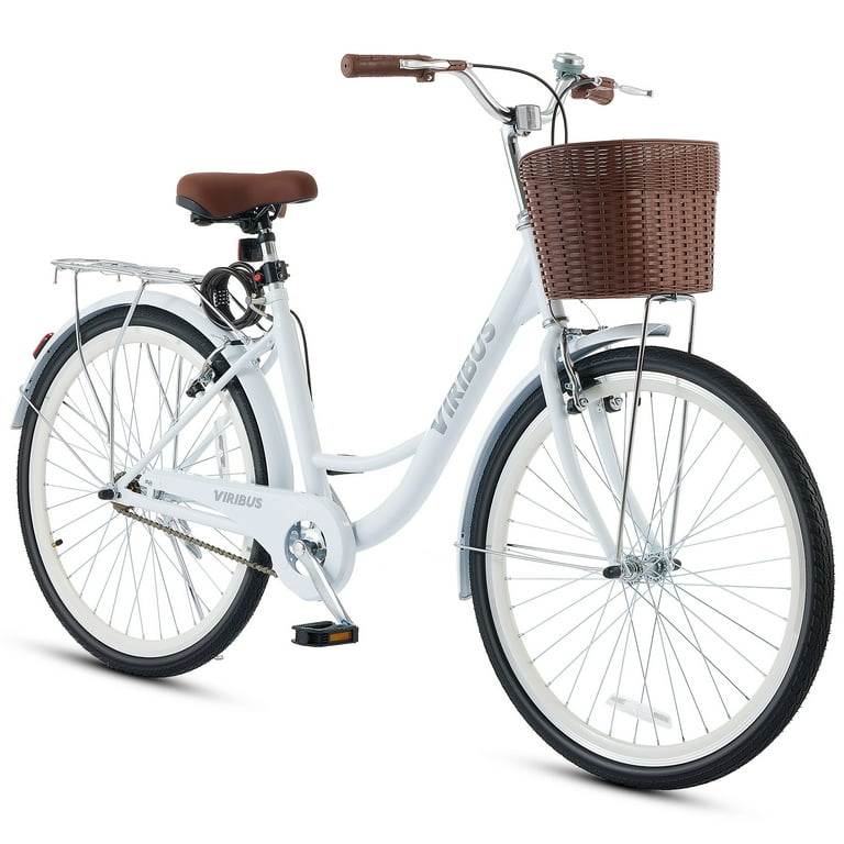 Viribus Women's Comfort Bike 26 inch Beach City Cruiser Bicycle