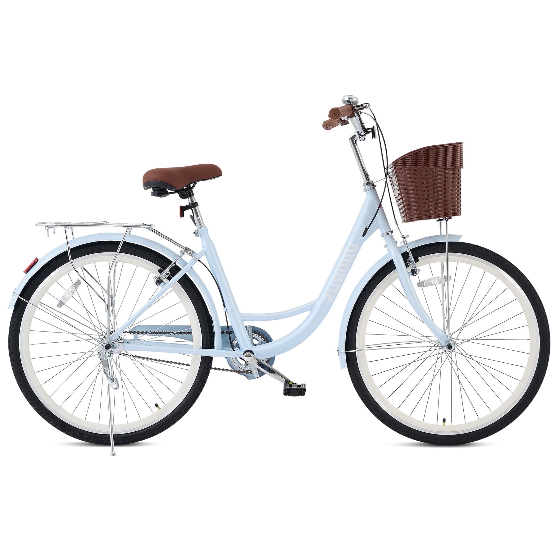 Viribus 24 Inch Step Through Comfort Bike for Women & Men
