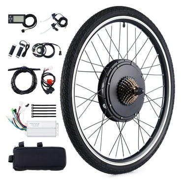 Viribus Electric Bike Conversion Kit 26" Rear Wheel 1000W Hub Motor LCD eBike DIY Set