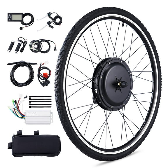 Viribus eBike Conversion Kit 28" Front Wheel 1000W Hub Motor LCD Electric Bike DIY Set