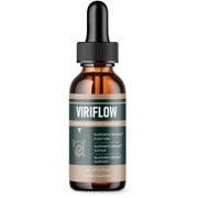 Viriflow Prostate Support Drops, Viriflow Overall Health and Wellness Supplement (2oz)