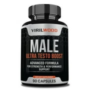 Viril Wood Pills for Men, Viril Wood Natural Formula to Sustain Energy Levels for Men 90 Capsules