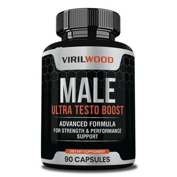Viril Wood Pills for Men, Viril Wood Natural Formula to Sustain Energy Levels for Men (90 Capsules)