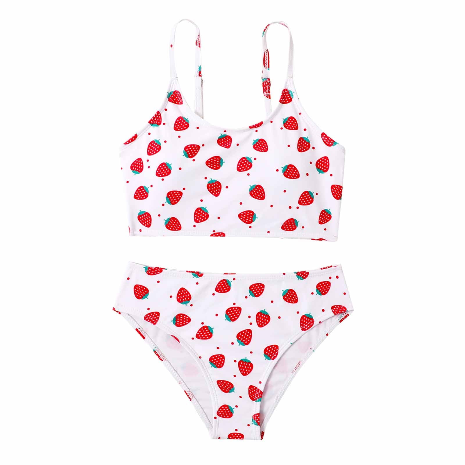 Virmaxy Bandeau Tankini Swimsuit for Toddler Baby Girls Girls Swimwear ...