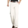 thumbnail image 1 of Virmaxy Cargo Pants For Men New Daily Holiday Formal Print New Business Men Slim Straight Trousers Men's Suit Pants Men West Navy-C L, 1 of 8