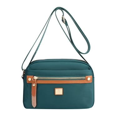 Tancuzo Crossbody Bags for Women Nylon Shoulder Bag Floral Multi-Pocket ...