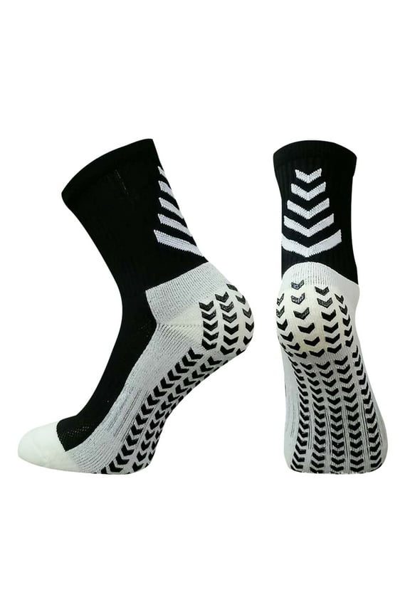 Football Anti-Slip and Shock Absorption Sports Socks Thickened Non-Slip Mid-Calf Soccer Socks