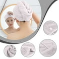 thumbnail image 1 of Virmaxy Hair Towel, Hair Turbans for Wet Hair, Drying Hair Wrap Towels for Curly Hair Women Hair Towel Wrap, Quick Dry Hair Towels for Women Longcurly, Thick Hair, Su, 1 of 7