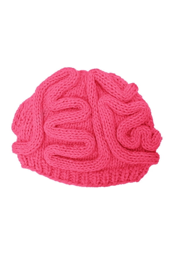 Handmade Funny Brain Knitted Hat Funny Brain Knitted Hat,Knitted Personalized Brain Hat,Winter Hat