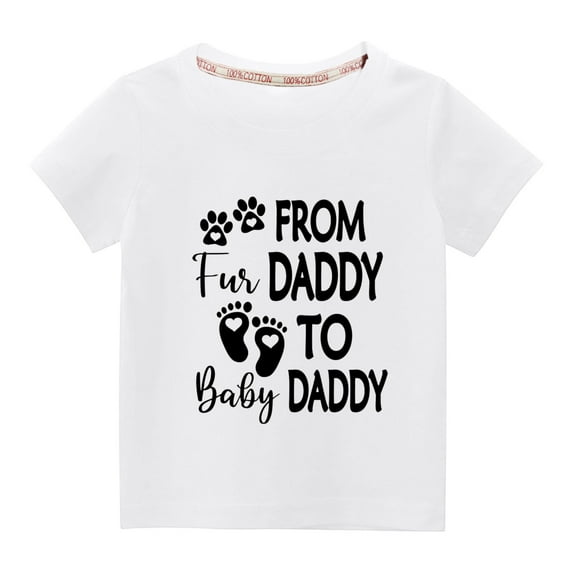 Virmaxy Sorry Boys Daddy is My Valentine Unisex Kids Valentine's Day Basic Tee Toddler Baby Boys Girls Letter Love Graphic T-shirt Spring Summer Short Sleeve Cotton Casual Baggy Tees White-C 3T
