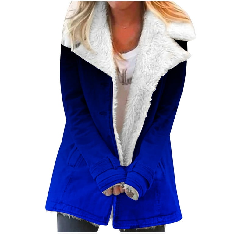 Fashion Hooded Long-sleeved Plush Cardigan Outwear