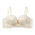 thumbnail image 1 of Virmaxy Women's Full Figure Wireless Bra Strapless Underwear With No Fading Alluring Strapless Bra Summer Thin Rose Gold 32, 1 of 3