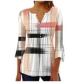 thumbnail image 1 of Virmaxy Womens Blouses Long Sleeve Shirt Women Casual Fashion Solid Color Button T-Shirt Long Sleeves One Shoulder Top Blouse Tops Blue-4 L, 1 of 5