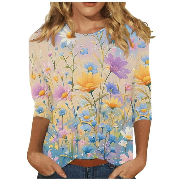 Virmaxy Womens Blouses Long Sleeve Shirt Women Casual Fashion Solid Color Button T-Shirt Long Sleeves One Shoulder Top Blouse Tops Blue L