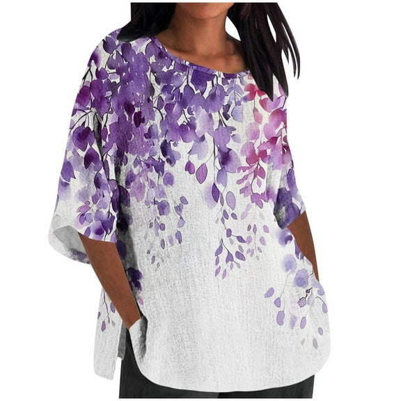 Virmaxy Womens Blouses Long Sleeve Shirt Women Casual Fashion Solid Color Button T-Shirt Long Sleeves One Shoulder Top Blouse Tops White-3 S