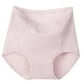 thumbnail image 1 of Virmaxy Womens Leak-proof Period Underwear Panties Solid Lace Plus Size High Waist Leak Proof Cotton Crotch Shorts Underwear Panties Gray XXXXXL, 1 of 3