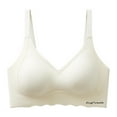 thumbnail image 1 of Virmaxy Womens Push Up Bra Comfortable and Comfortable Adjustable Breathable Bra Underwear Comfortable and Comfortable Adjustable Gathering Breathable Bra Underwear Daily Bra, 1 of 2
