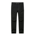 thumbnail image 1 of Virmaxy Work Pants For Men Elastic Waist Quick Dry Waterproof Cargo Pants With Pockets Outdoor Sports Mountaineering Sweatpants Black-D S, 1 of 4