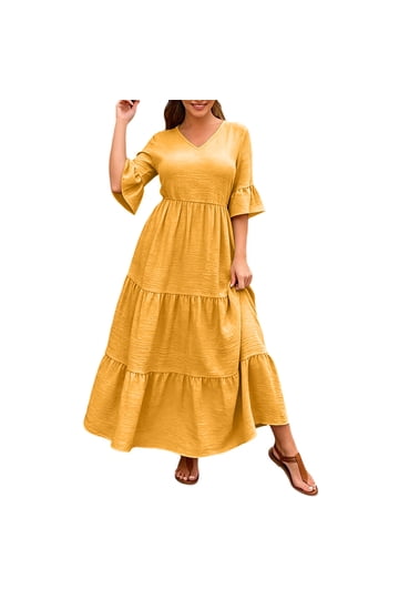 Shop Yellow Mustard Dresses for Women