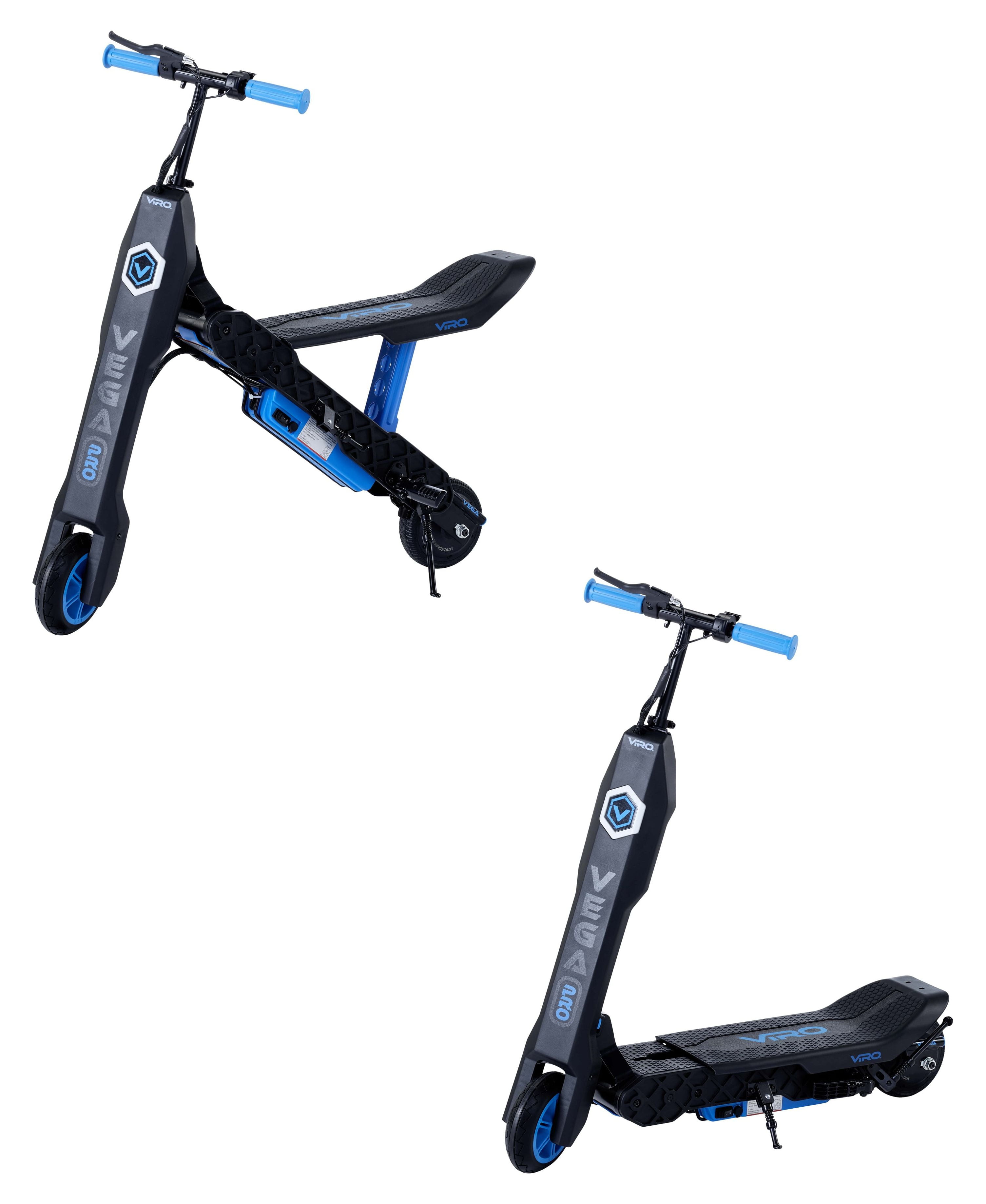 Viro Vega Pro Stylish Speedy Transforming 2-in-1 Electric Scooter and Mini Bike Boys, Girls, Ages 13+