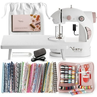 Portable Sewing Machine, 200-Piece Beginners Kit W/12 Stitch