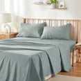 Virtu Bed Sheets Set, Deep Pocket Rayon Derived from Bamboo