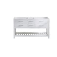 thumbnail image 1 of Virtu USA Caroline Estate 60" Double Cabinet in White, 1 of 3