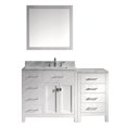 thumbnail image 1 of Virtu Caroline Parkway 57'' Single Bathroom Vanity Set with Black Galaxy Top and Mirror, 1 of 2