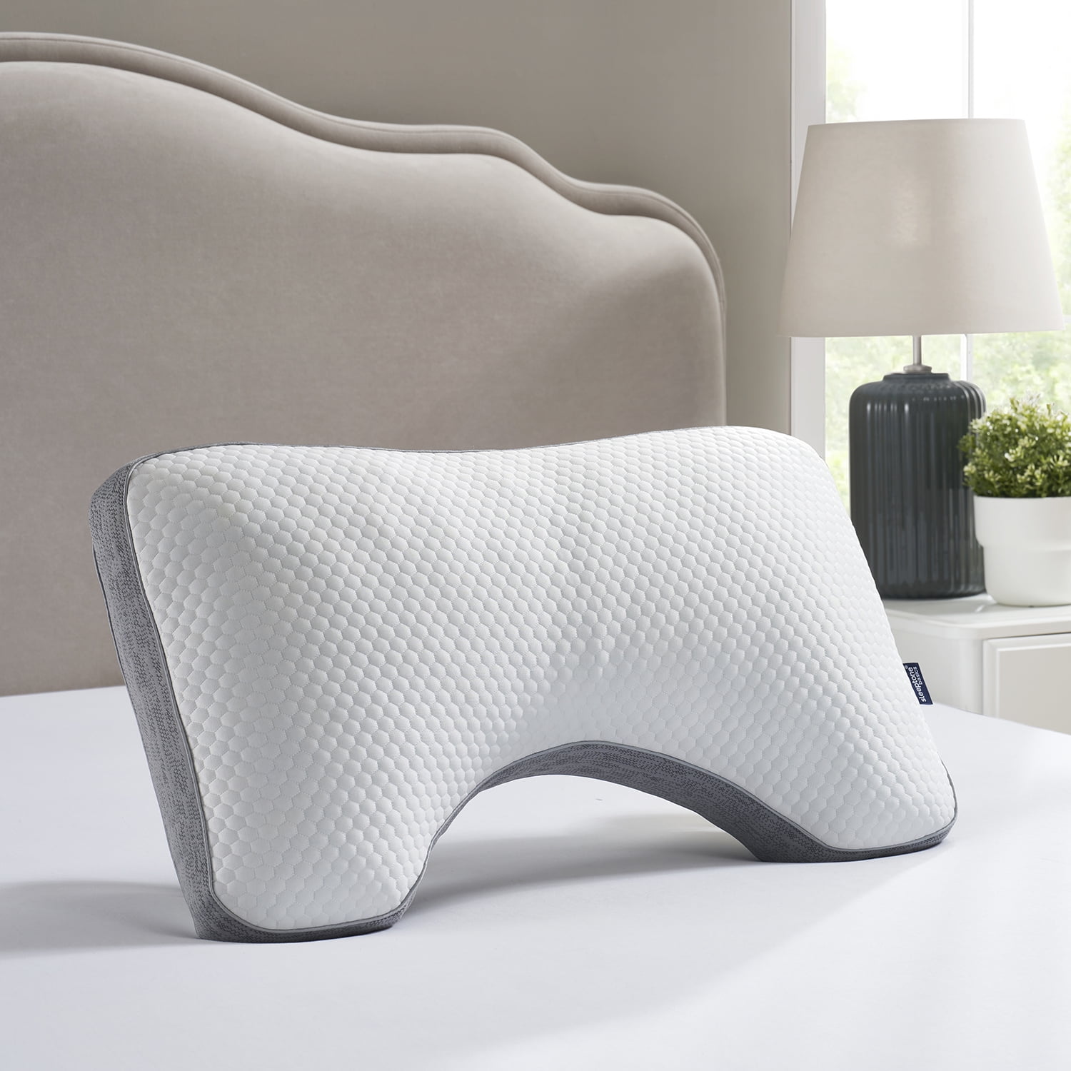 Virtu Cooling Pillows, Side Sleeper Adjustable Loft Pillows for Bed