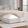 thumbnail image 1 of Virtu Full Fitted sheet only, 1800 Extra deep pocket fitted sheet soft microfiber, Linen, 1 of 6
