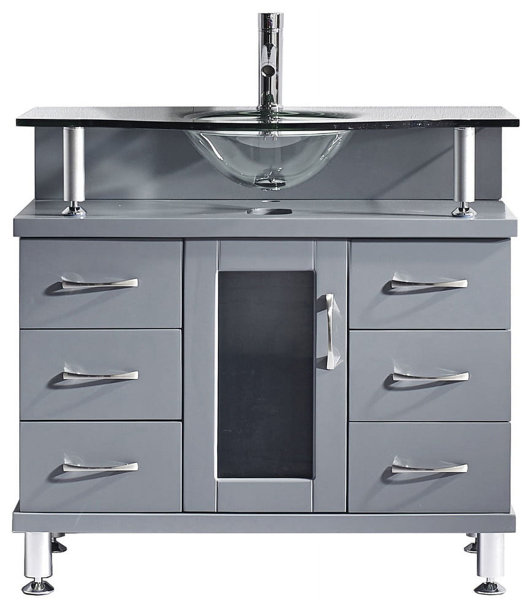 Virtu USA 36" Vincente Single Bathroom Vanity