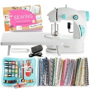YouYeap Electric Sewing Machine 12 Stitches Multi-Functional Mending Sewing  Machine for Beginners 