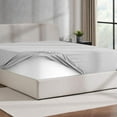 thumbnail image 1 of Virtu Queen Fitted sheet only, 1800 Extra deep pocket fitted sheet soft microfiber, Silver Gray, 1 of 6